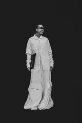Reverse Linen Pants
