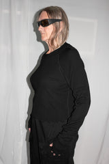 RAGLAN CROP SWEATER