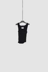 Pleated Crop Tank Top - NELLY JOHANSSON