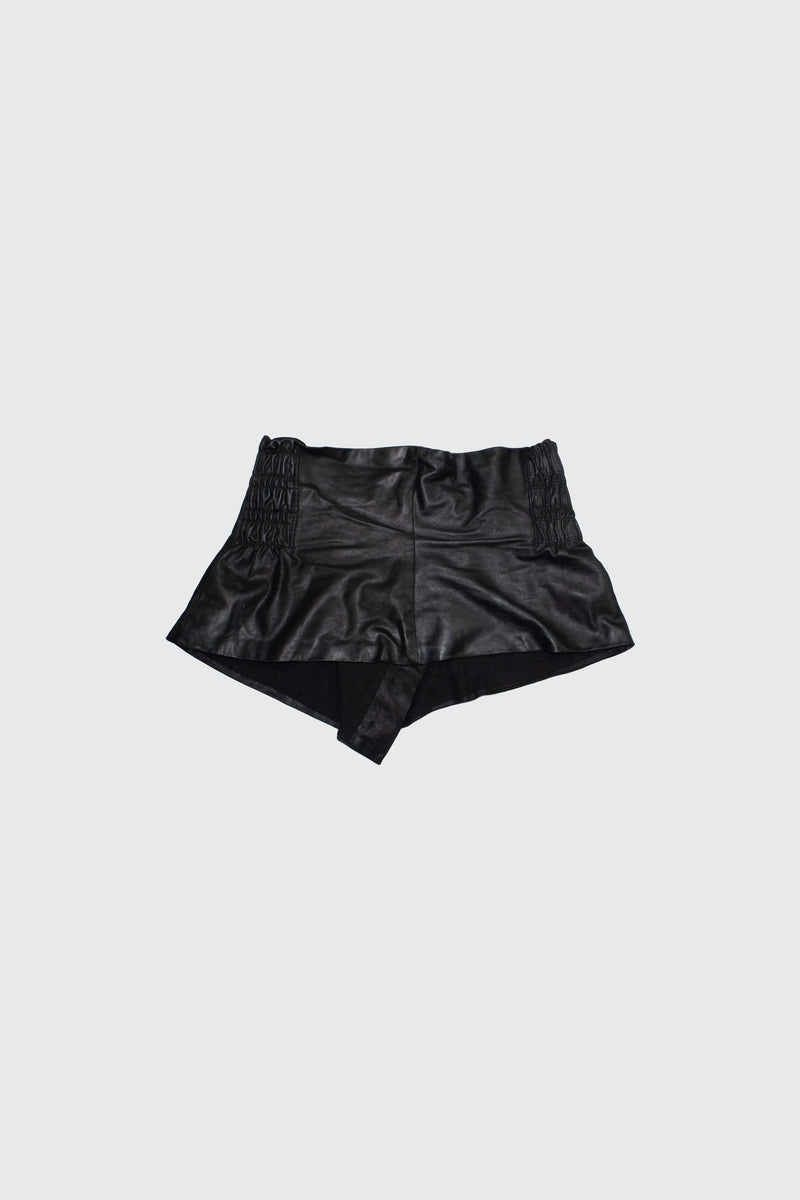 Leather Belt Skirt