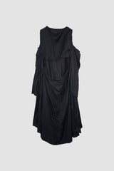 Vented A-Line Dress