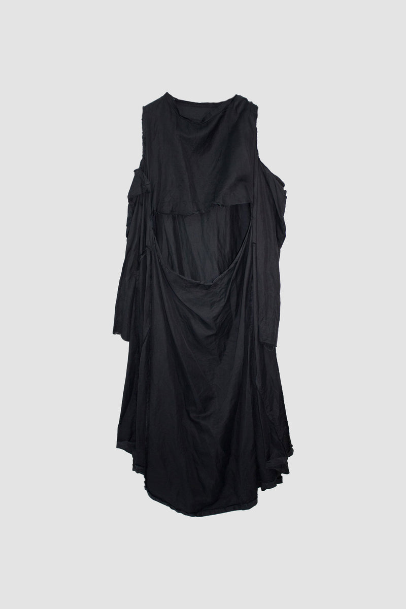 Vented A-Line Dress
