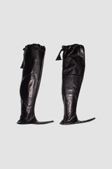 Thigh High Leather Boots