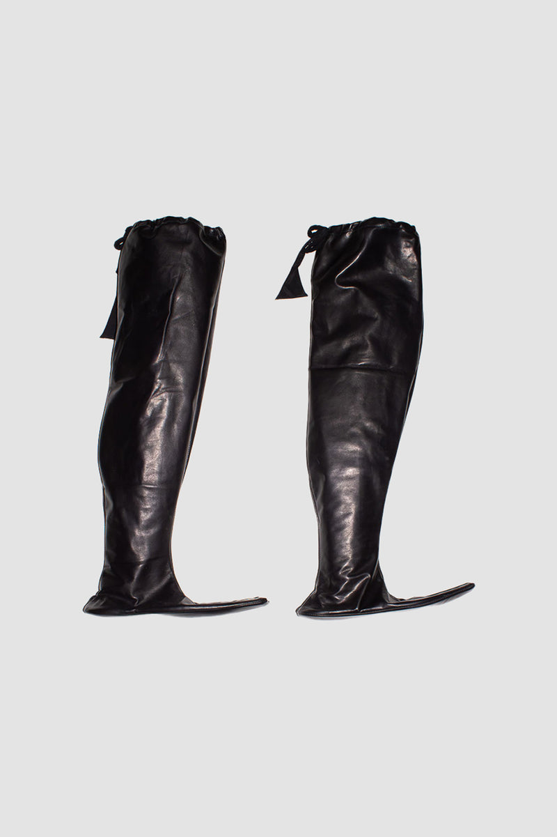 Thigh High Leather Boots