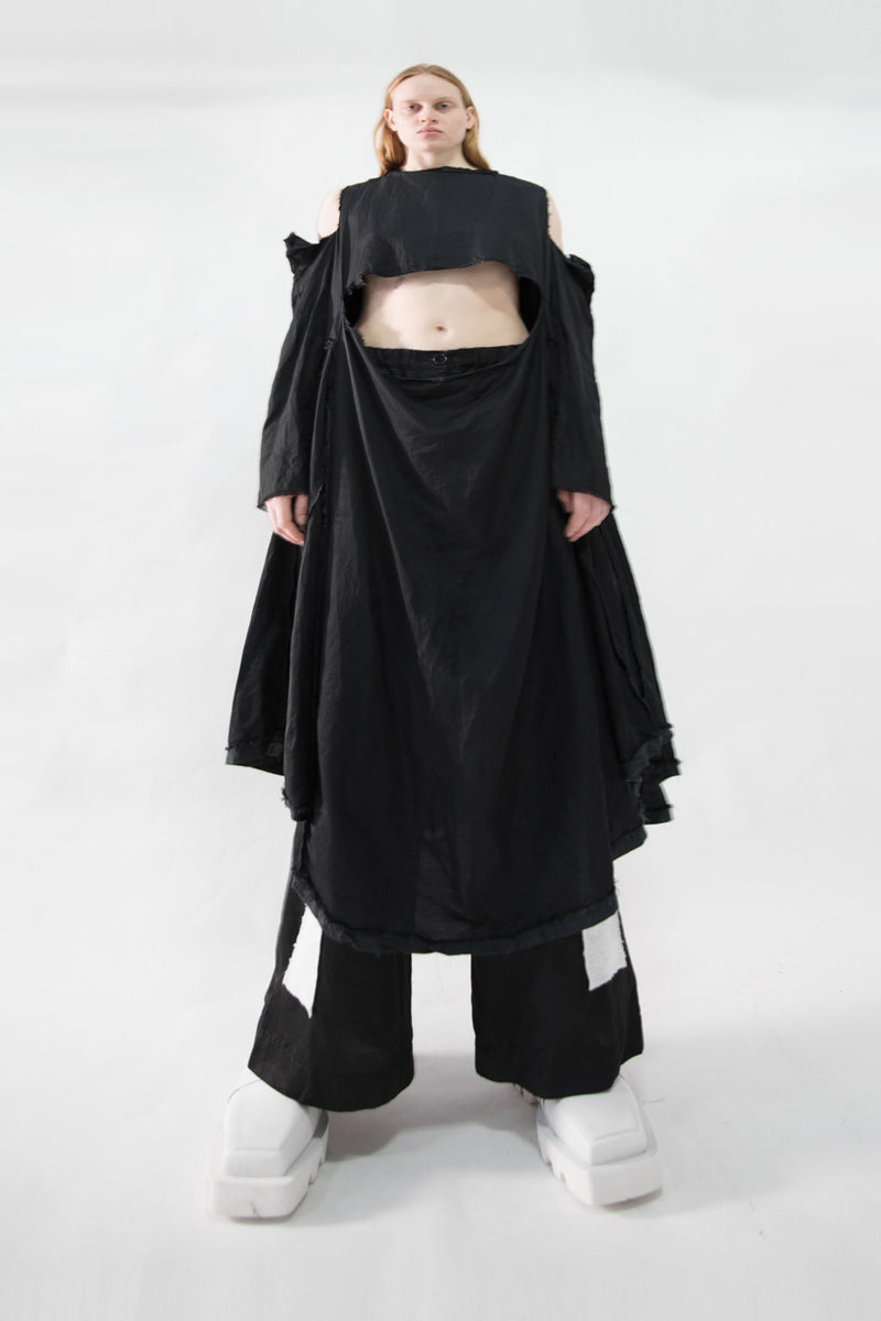 Vented A-Line Dress