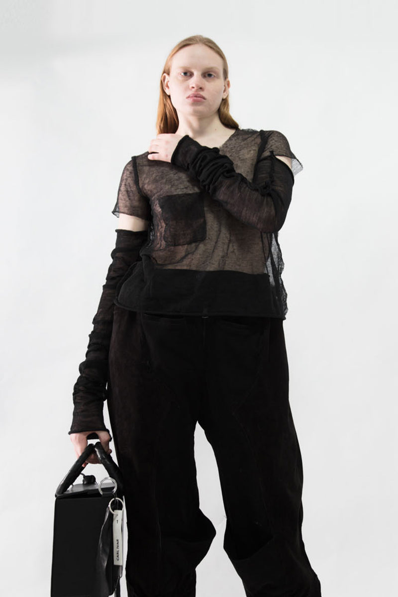 Sheer T-Shirt Top