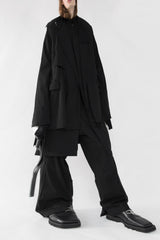 Layered  Deconstructed Coat