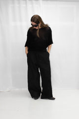 Silk Knit T-Shirt