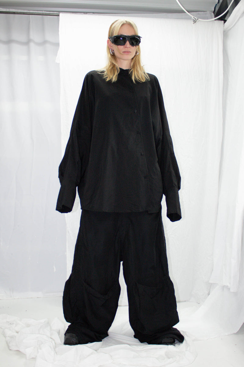 High Rise Cargo Pants