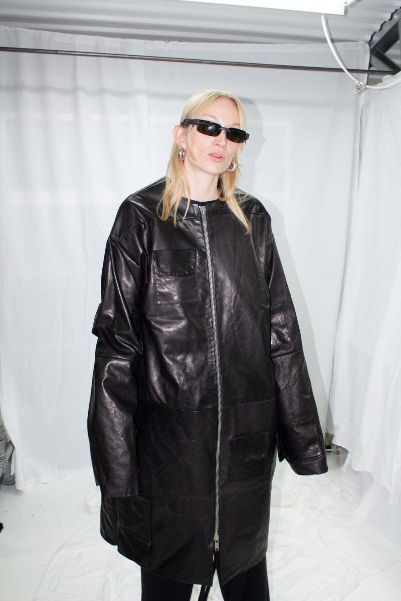 Leather Coat