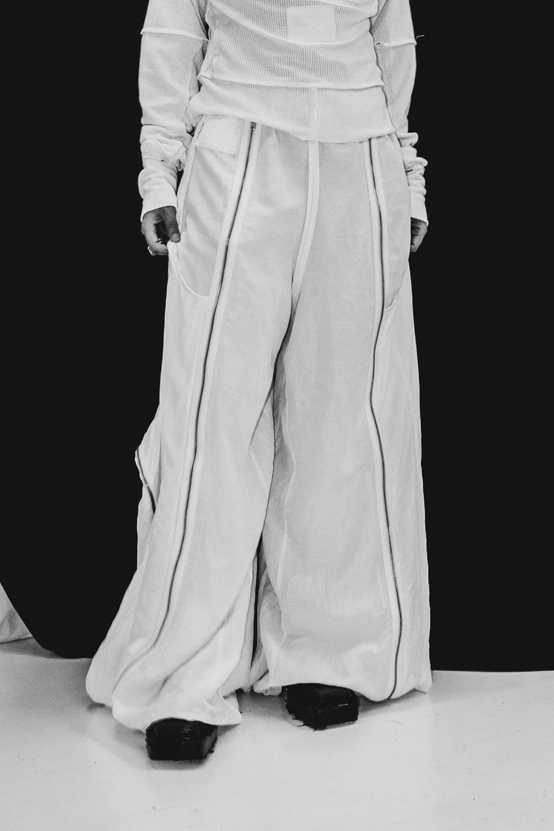 Reverse Linen Pants