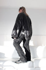 Dyed Fringe Denim