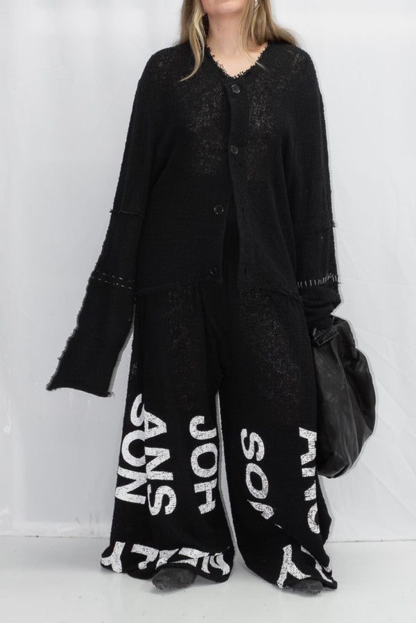 Mesh Cardigan