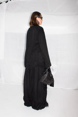 Rounded Lyocell Jacket