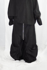 High Rise Cargo Pants