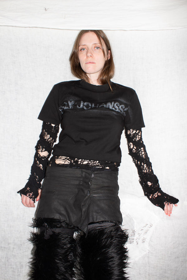 Leather Belt Skirt