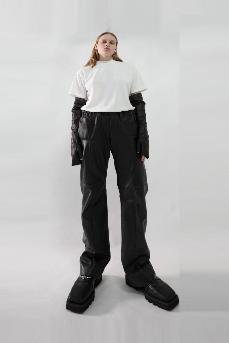 Perforated Crewneck T-Shirt