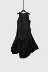 Draped Silk Dress