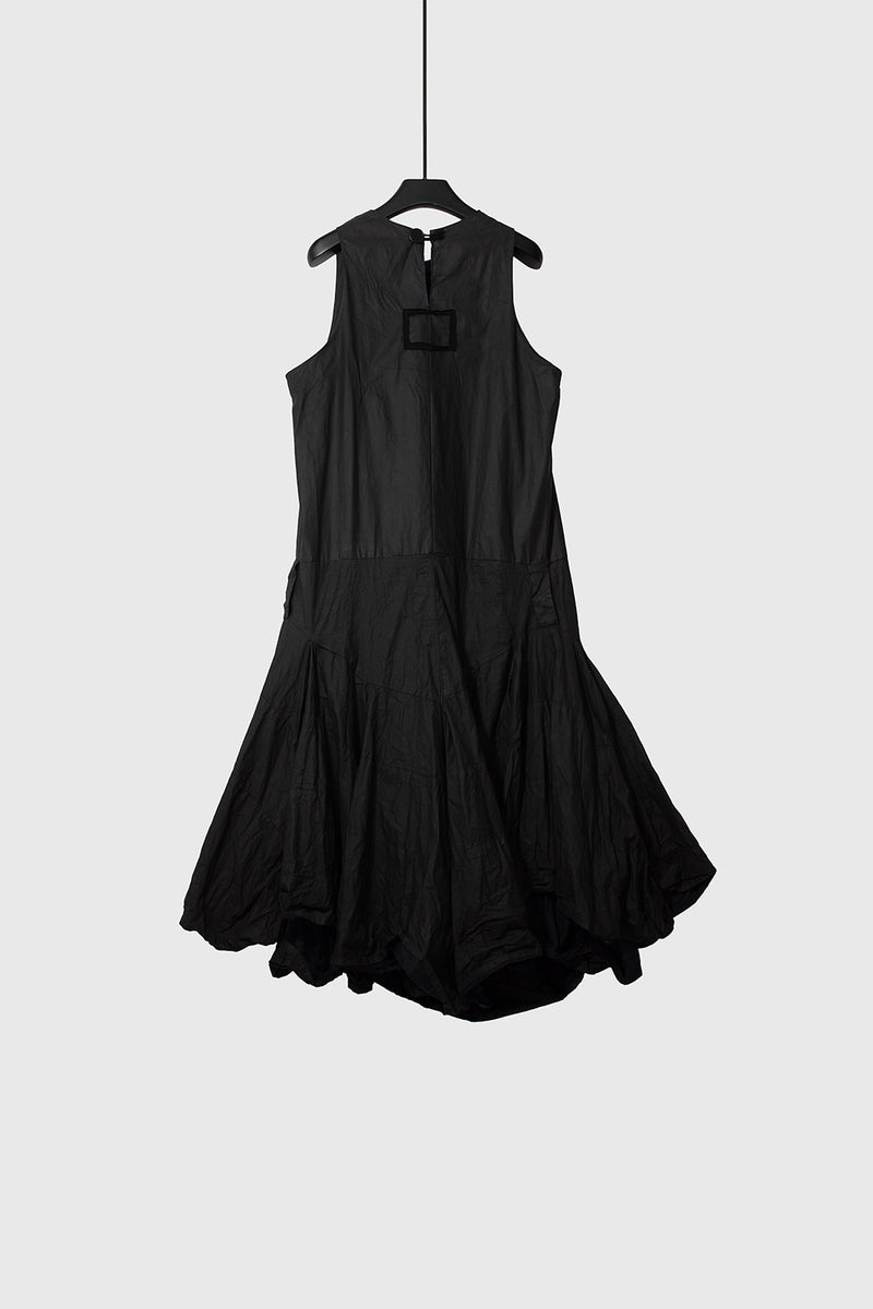 Draped Silk Dress