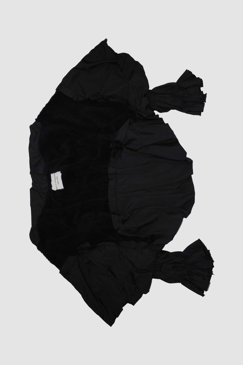 Ruched Bomber Jacket