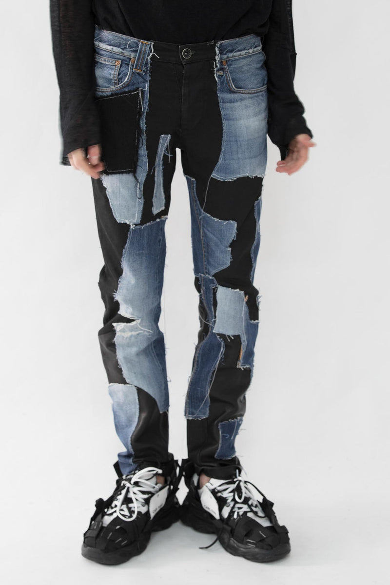 Patch Work Jeans - NELLY JOHANSSON