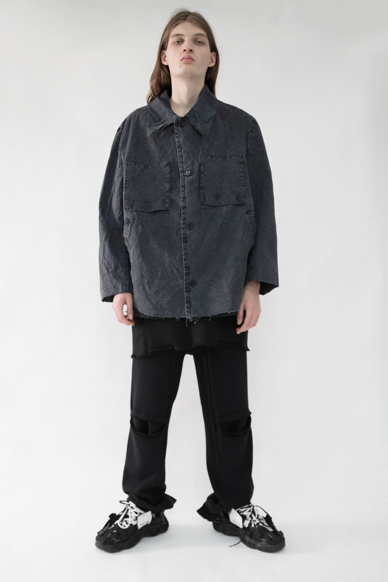 Patched Cotton Jacket - NELLY JOHANSSON