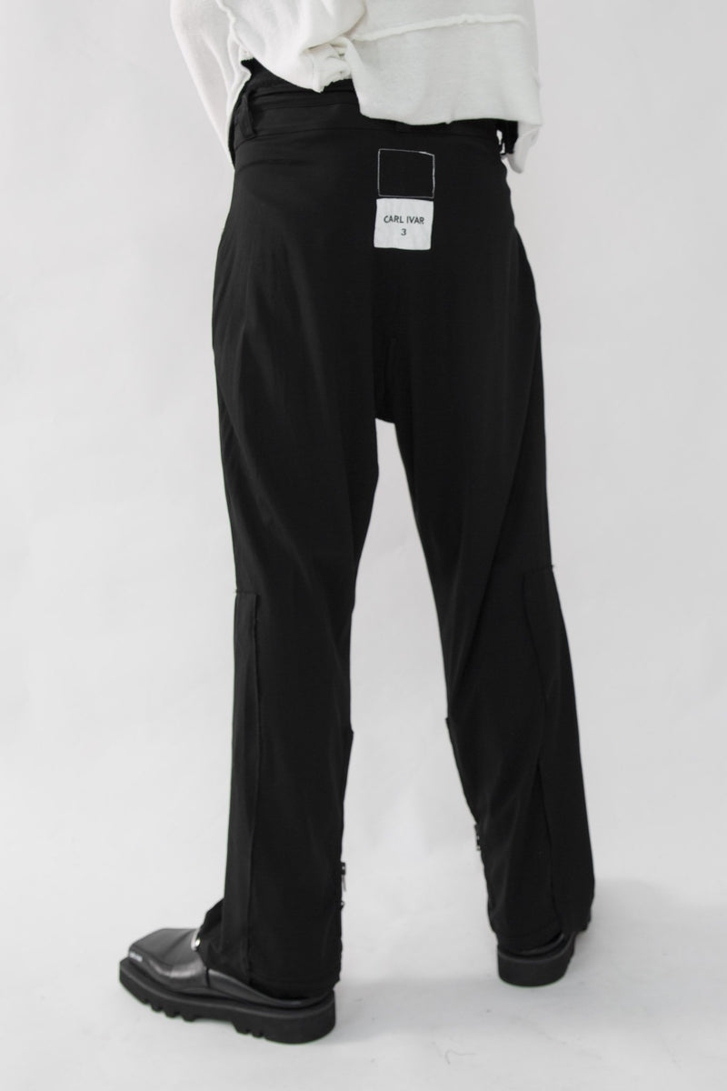 High Rise Tactical Suit Pants - CARL IVAR