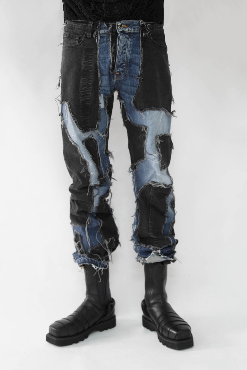 Patch Work Jeans - NELLY JOHANSSON