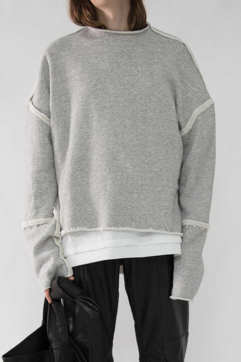 Reversible High Neck Sweater - NELLY JOHANSSON