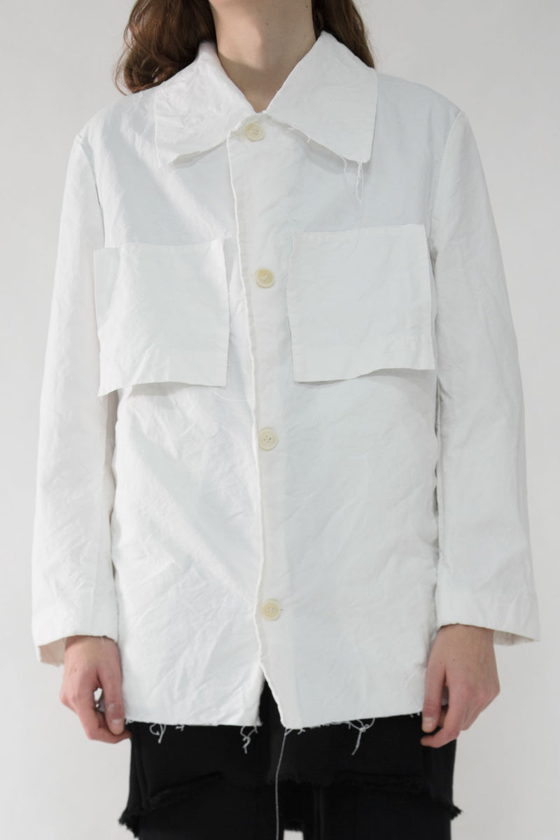 Patched Cotton Jacket - NELLY JOHANSSON
