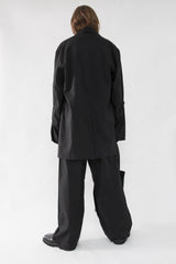 Oversized Cupro Blazer - NELLY JOHANSSON