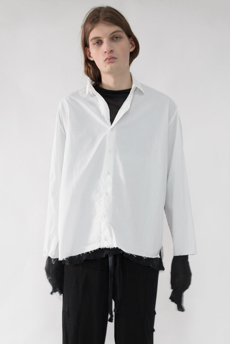 Deconstructed Sleeve Shirt - NELLY JOHANSSON