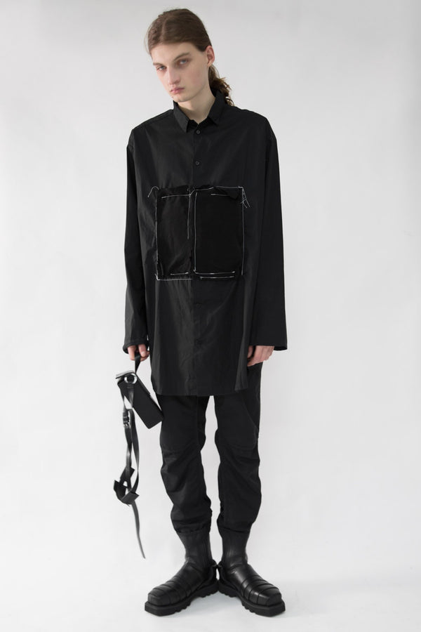 Oversized Deconstructed Dress Shirt - NELLY JOHANSSON