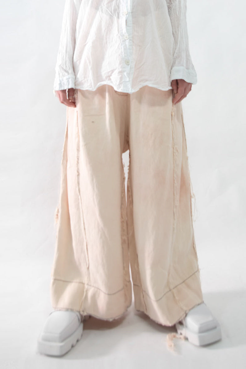 Wide Leg Hemp Jeans - NELLY JOHANSSON