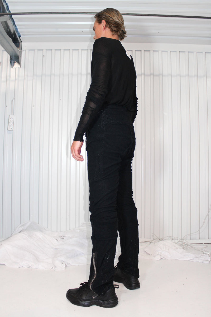 CARL IVAR + NELLY JOHANSSON PURE SILK LONG SLEEVE - NELLY JOHANSSON