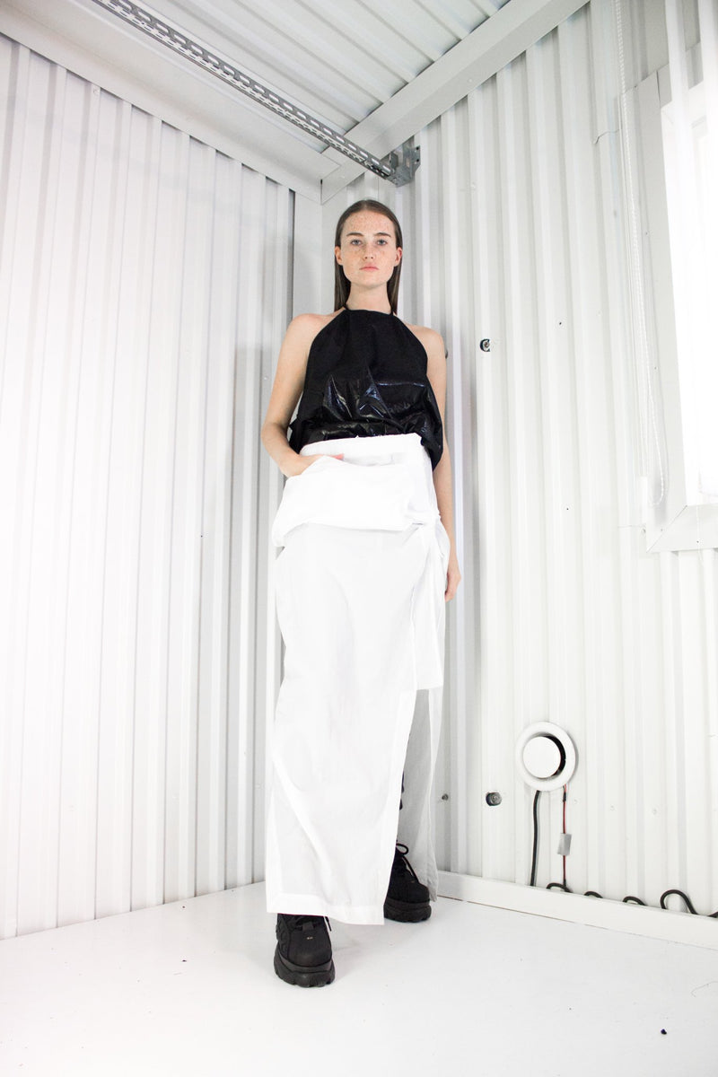 NELLY JOHANSSON DRAPED SKIRT - NELLY JOHANSSON