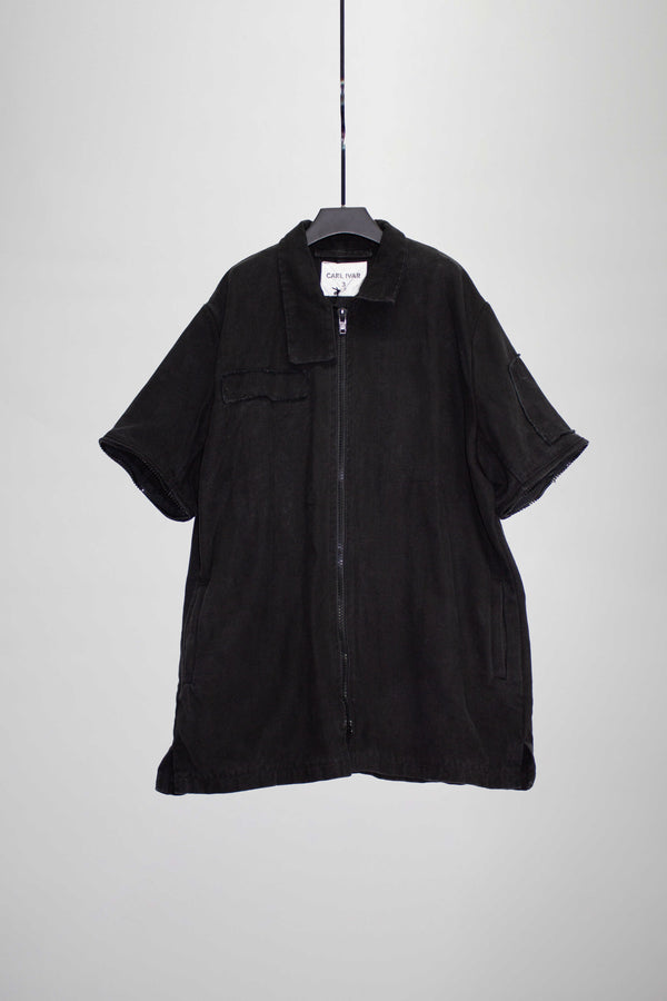 SHORT SLEEVE OVER SHIRT - NELLY JOHANSSON