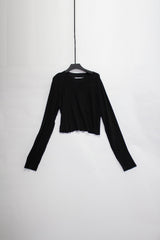 RAGLAN CROP SWEATER - NELLY JOHANSSON