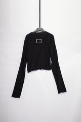 RAGLAN CROP SWEATER - NELLY JOHANSSON