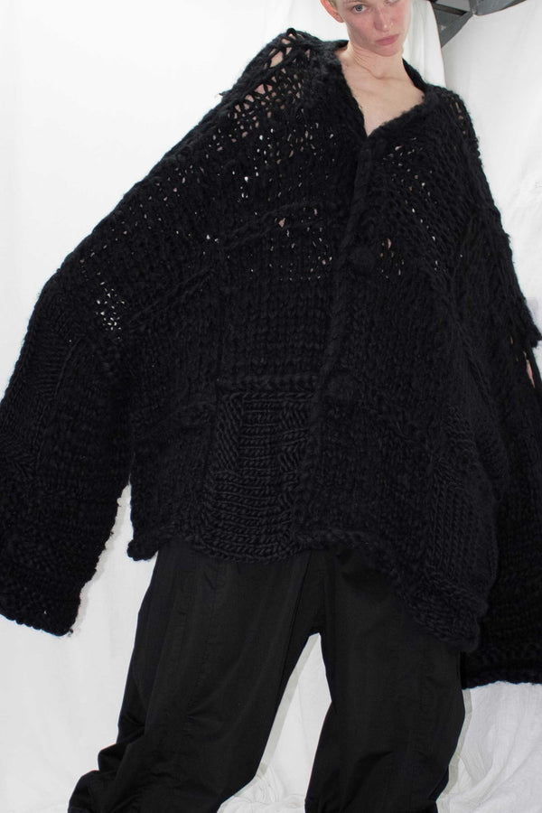 HAND KNIT CARDIGAN - NELLY JOHANSSON