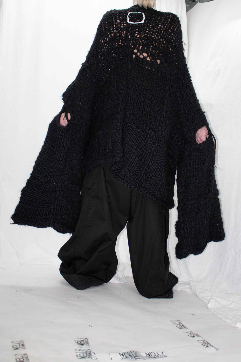 HAND KNIT CARDIGAN - NELLY JOHANSSON