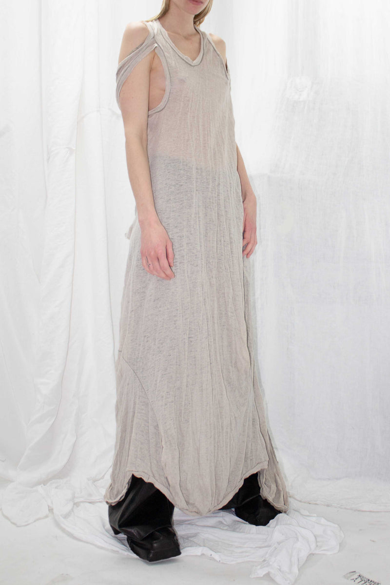 LINEN MAXI DRESS - NELLY JOHANSSON