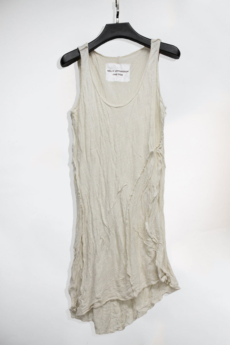 Asymmetrical Linnen Top 3 - NELLY JOHANSSON