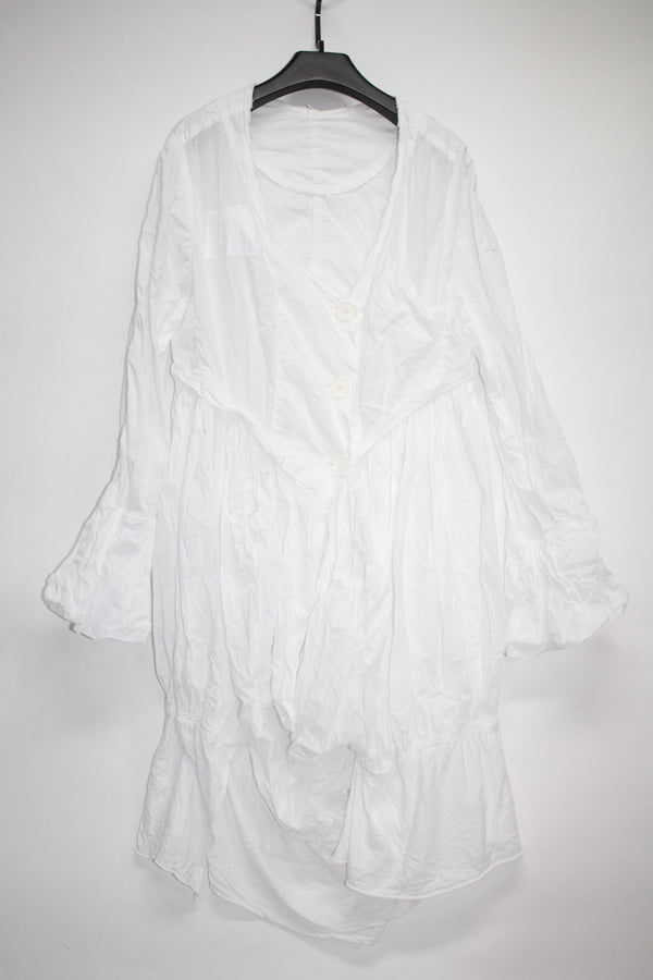 Draped Shirt Dress - NELLY JOHANSSON