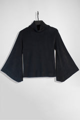 MOCK NECK TOP - NELLY JOHANSSON