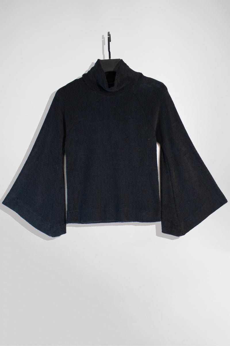 MOCK NECK TOP - NELLY JOHANSSON