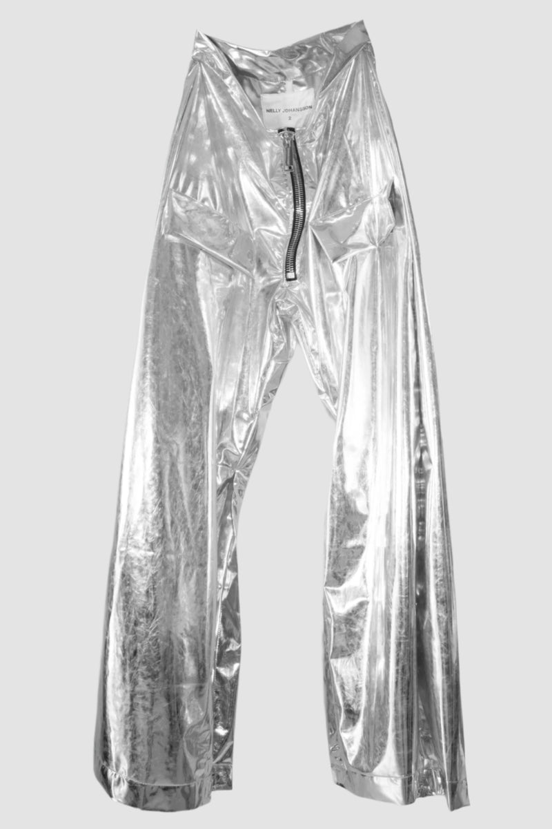 SILVER PANTS - NELLY JOHANSSON