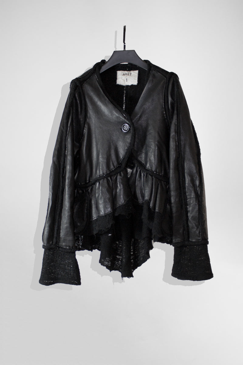 VINTAGE LEATHER JACKET - NELLY JOHANSSON