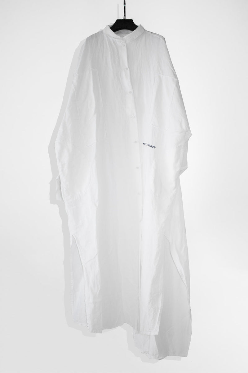 Logo Print Shirt Dress - NELLY JOHANSSON