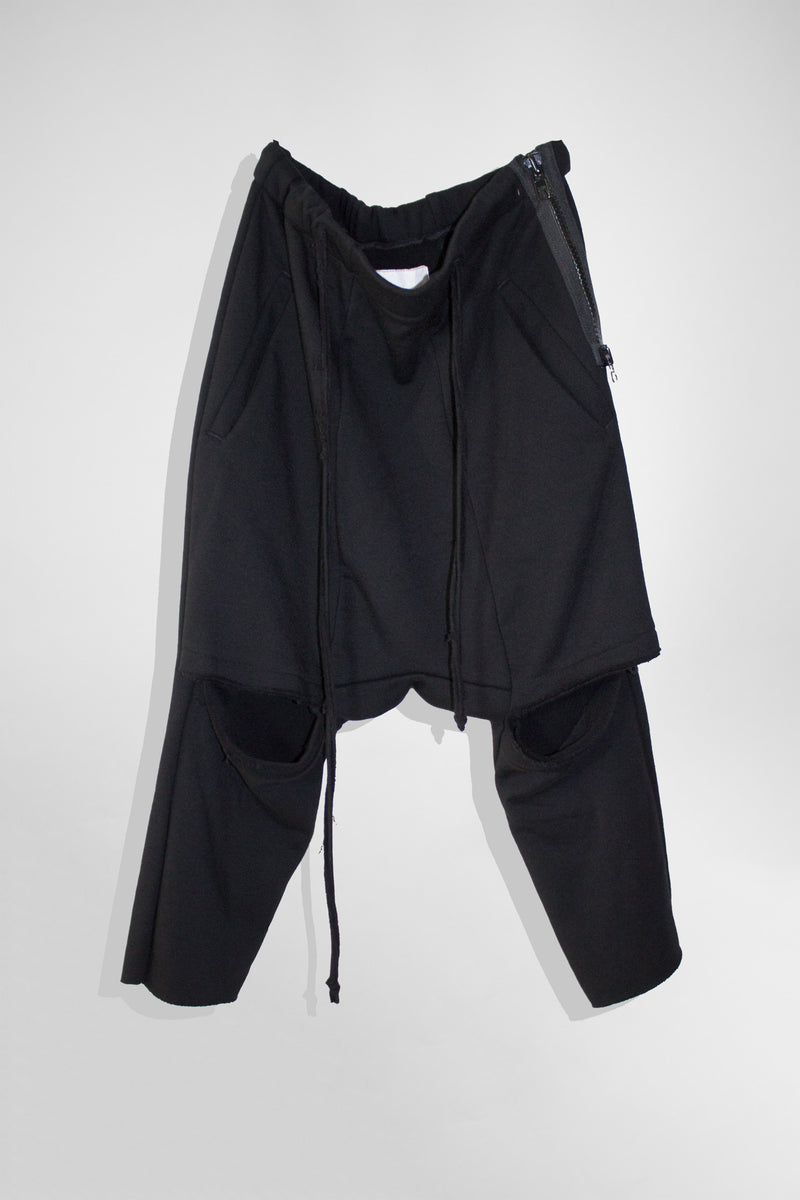 VENTED KNEE TROUSERS - NELLY JOHANSSON